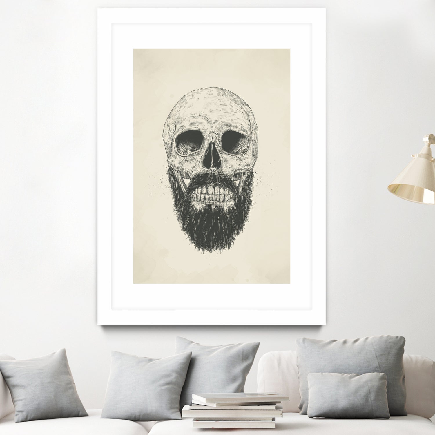 The beard is not dead by Solti Balázs on GIANT ART - brown digital drawing