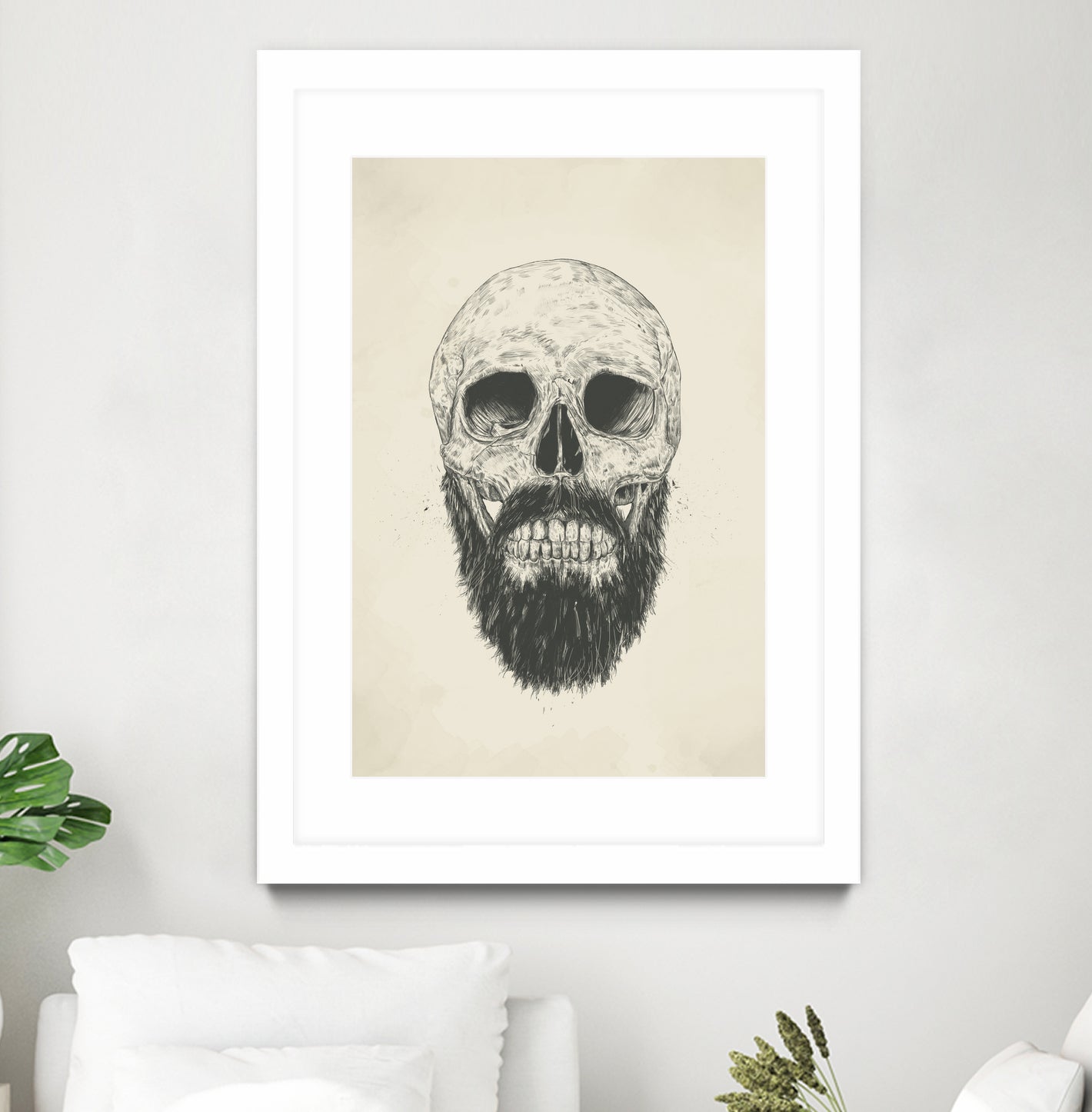 The beard is not dead by Solti Balázs on GIANT ART - brown digital drawing