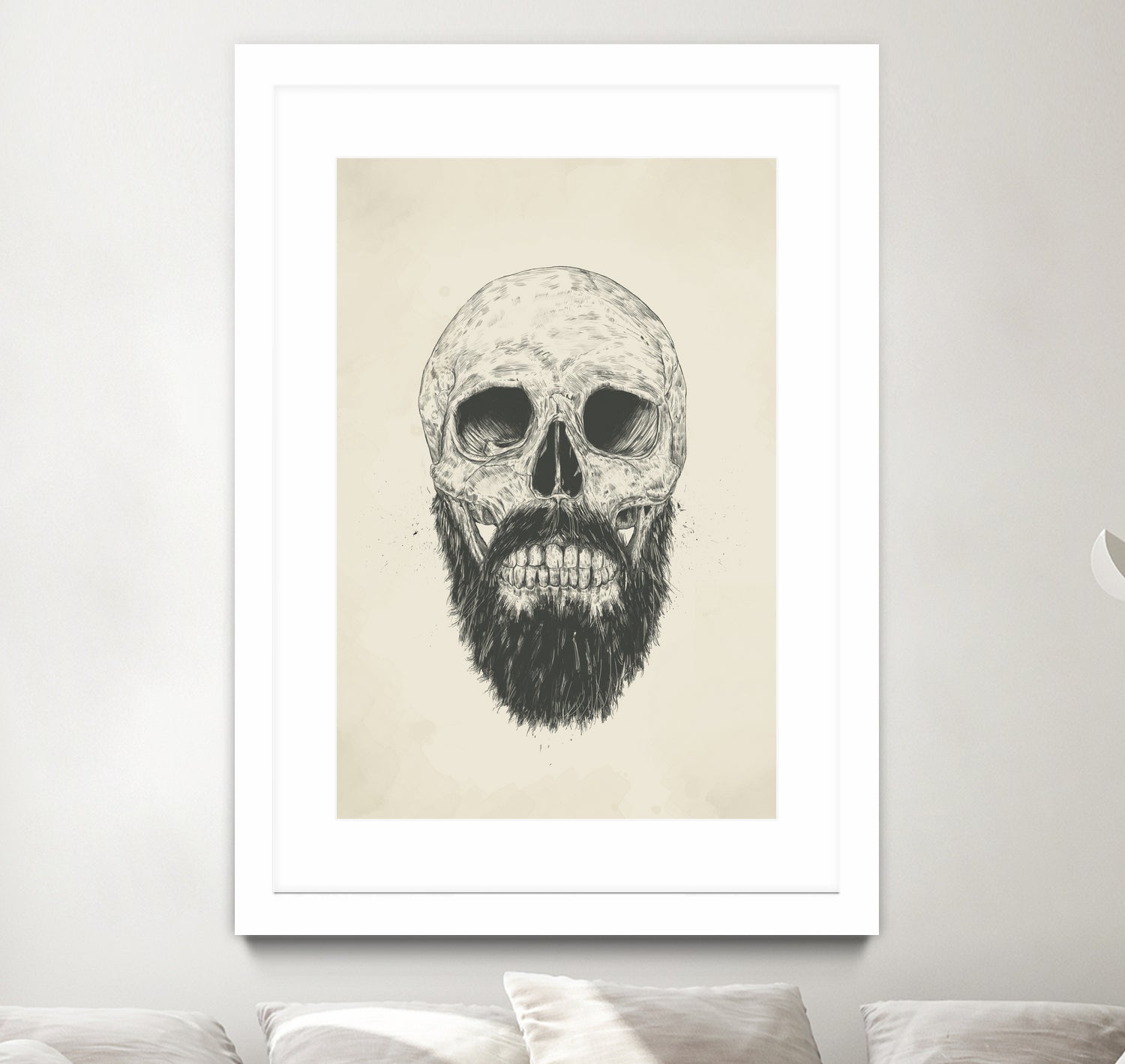 The beard is not dead by Solti Balázs on GIANT ART - brown digital drawing