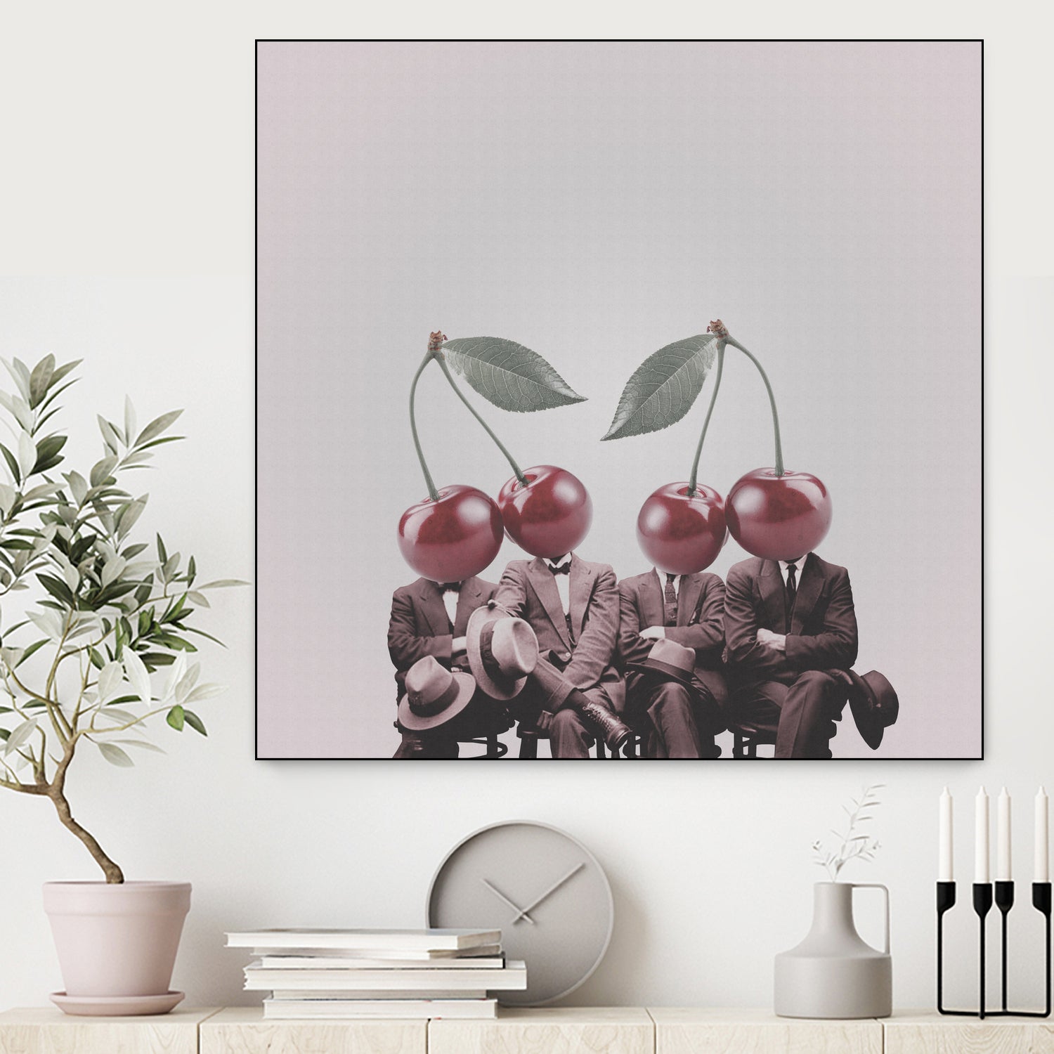 Cherry Mugshot by Isa Valimaki on GIANT ART - red photo manipulation