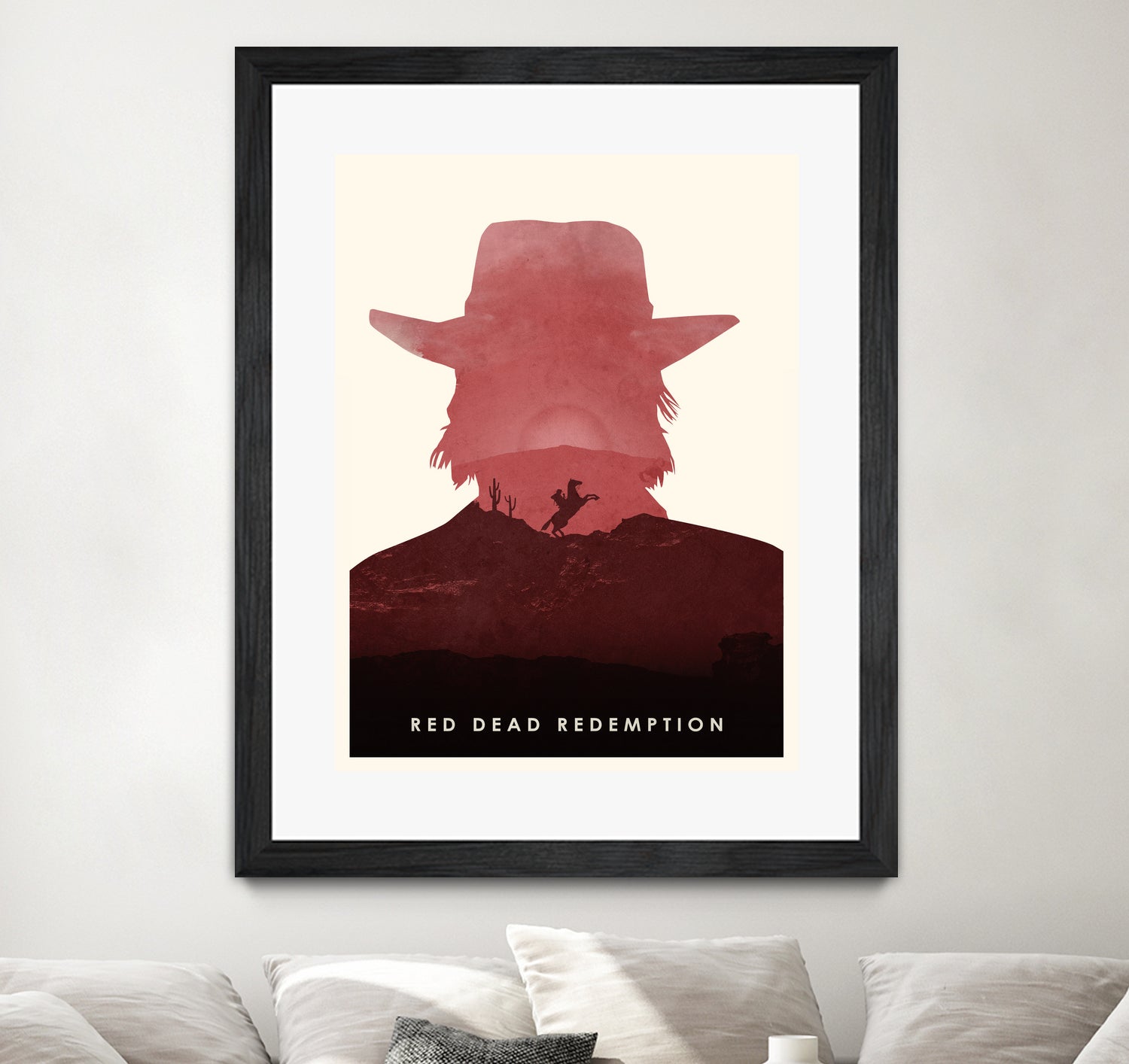 Red Dead Redemption by Ryan Ripley on GIANT ART - red digital drawing