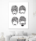 Beatles Mehendi by Candelaria Undurraga on GIANT ART - white digital drawing