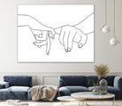 Pinky Swear by Faruk Soyarat on GIANT ART - white digital drawing