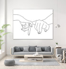 Pinky Swear by Faruk Soyarat on GIANT ART - white digital drawing