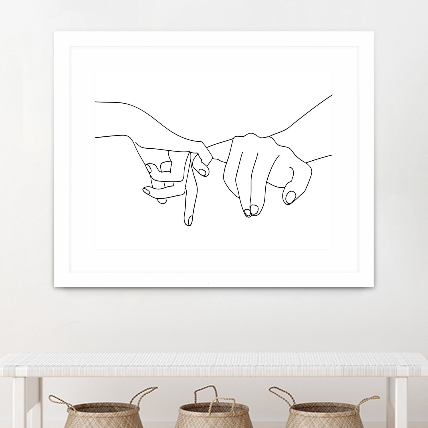 Pinky Swear by Faruk Soyarat on GIANT ART - white digital drawing