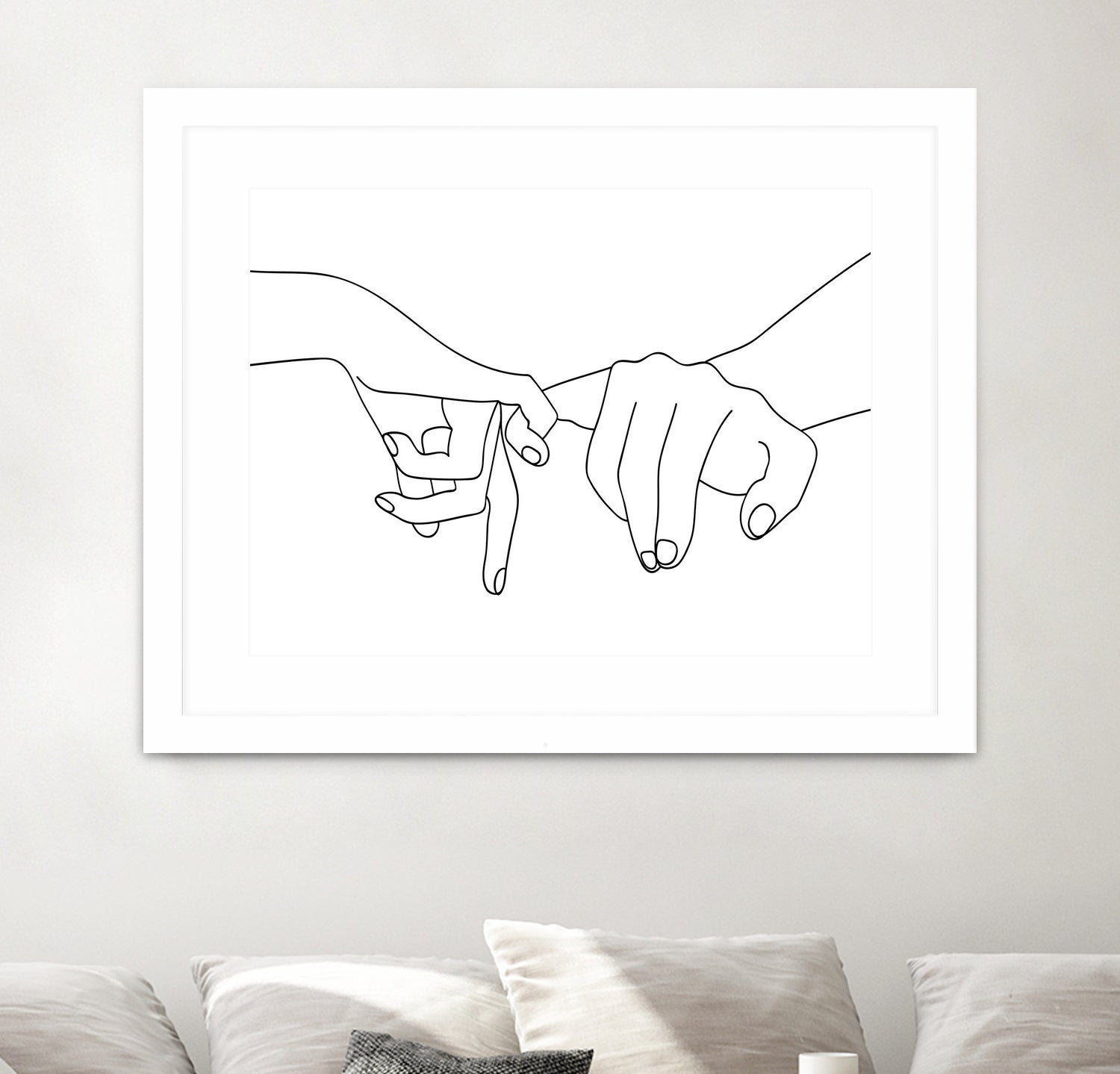 Pinky Swear by Faruk Soyarat on GIANT ART - white digital drawing