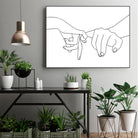 Pinky Swear by Faruk Soyarat on GIANT ART - white digital drawing