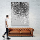 Soft Silver Gray Glitter #1 (Faux Glitter - Photography) by Anita & Bella Jantz on GIANT ART - gray photo illustration