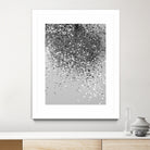 Soft Silver Gray Glitter #1 (Faux Glitter - Photography) by Anita & Bella Jantz on GIANT ART - gray photo illustration