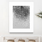 Soft Silver Gray Glitter #1 (Faux Glitter - Photography) by Anita & Bella Jantz on GIANT ART - gray photo illustration