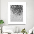 Soft Silver Gray Glitter #1 (Faux Glitter - Photography) by Anita & Bella Jantz on GIANT ART - gray photo illustration