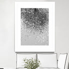 Soft Silver Gray Glitter #1 (Faux Glitter - Photography) by Anita & Bella Jantz on GIANT ART - gray photo illustration