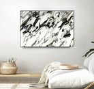 Classic White Marble Gold Foil Glam #1 #marble #decor #art by Anita & Bella Jantz on GIANT ART - white photo illustration