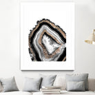 Agate Gold Glitter Glam #1 #gem #decor #art by Anita & Bella Jantz on GIANT ART - gray photo illustration