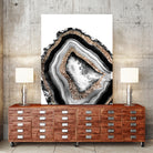 Agate Gold Glitter Glam #1 #gem #decor #art by Anita & Bella Jantz on GIANT ART - gray photo illustration