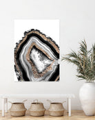 Agate Gold Glitter Glam #1 #gem #decor #art by Anita & Bella Jantz on GIANT ART - gray photo illustration