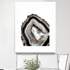 Agate Gold Glitter Glam #1 #gem #decor #art by Anita & Bella Jantz on GIANT ART - gray photo illustration