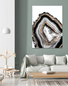 Agate Gold Glitter Glam #1 #gem #decor #art by Anita & Bella Jantz on GIANT ART - gray photo illustration
