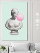 BUBBLE BUST by Jonas Loose on GIANT ART - green photo manipulation