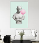 BUBBLE BUST by Jonas Loose on GIANT ART - green photo manipulation