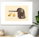 Elephant Swing by Budi Satria Kompoi on GIANT ART - digital painting