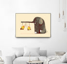 Elephant Swing by Budi Satria Kompoi on GIANT ART - digital painting