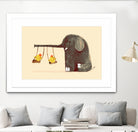 Elephant Swing by Budi Satria Kompoi on GIANT ART - digital painting