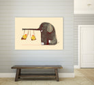 Elephant Swing by Budi Satria Kompoi on GIANT ART - digital painting