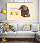 Elephant Swing by Budi Satria Kompoi on GIANT ART - digital painting