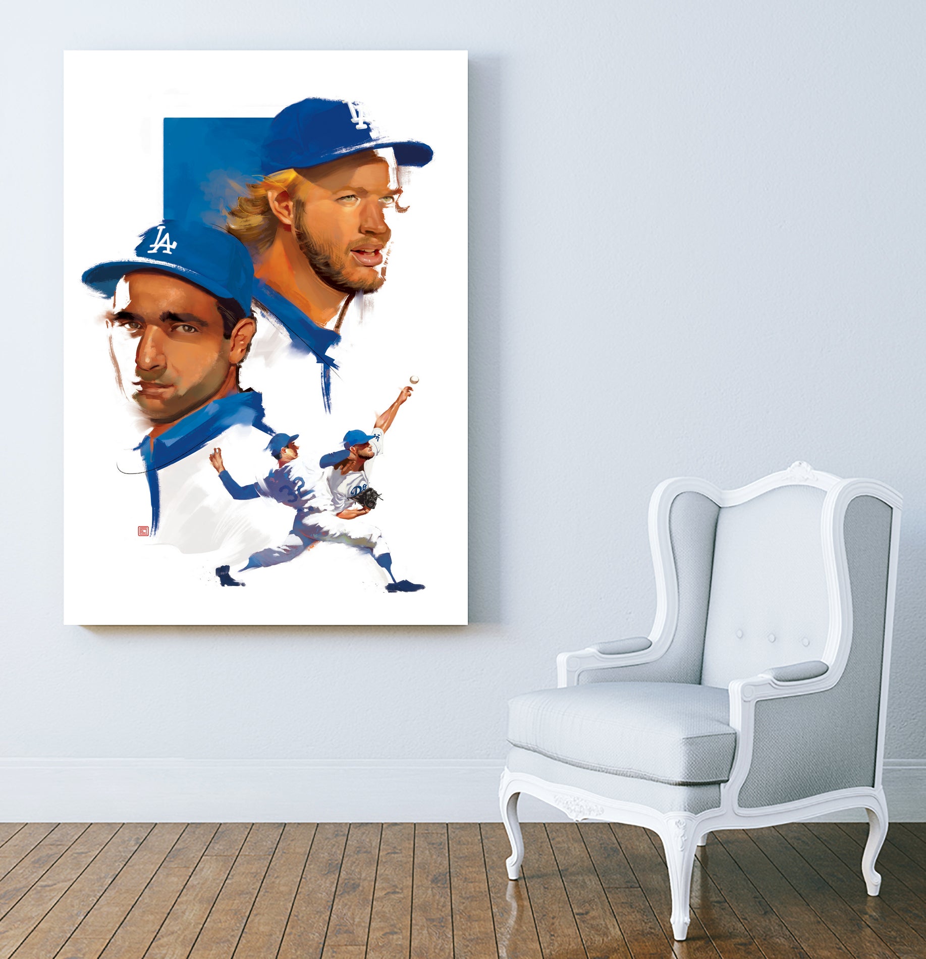 Legacy by Claudia Labarca on GIANT ART - blue digital painting