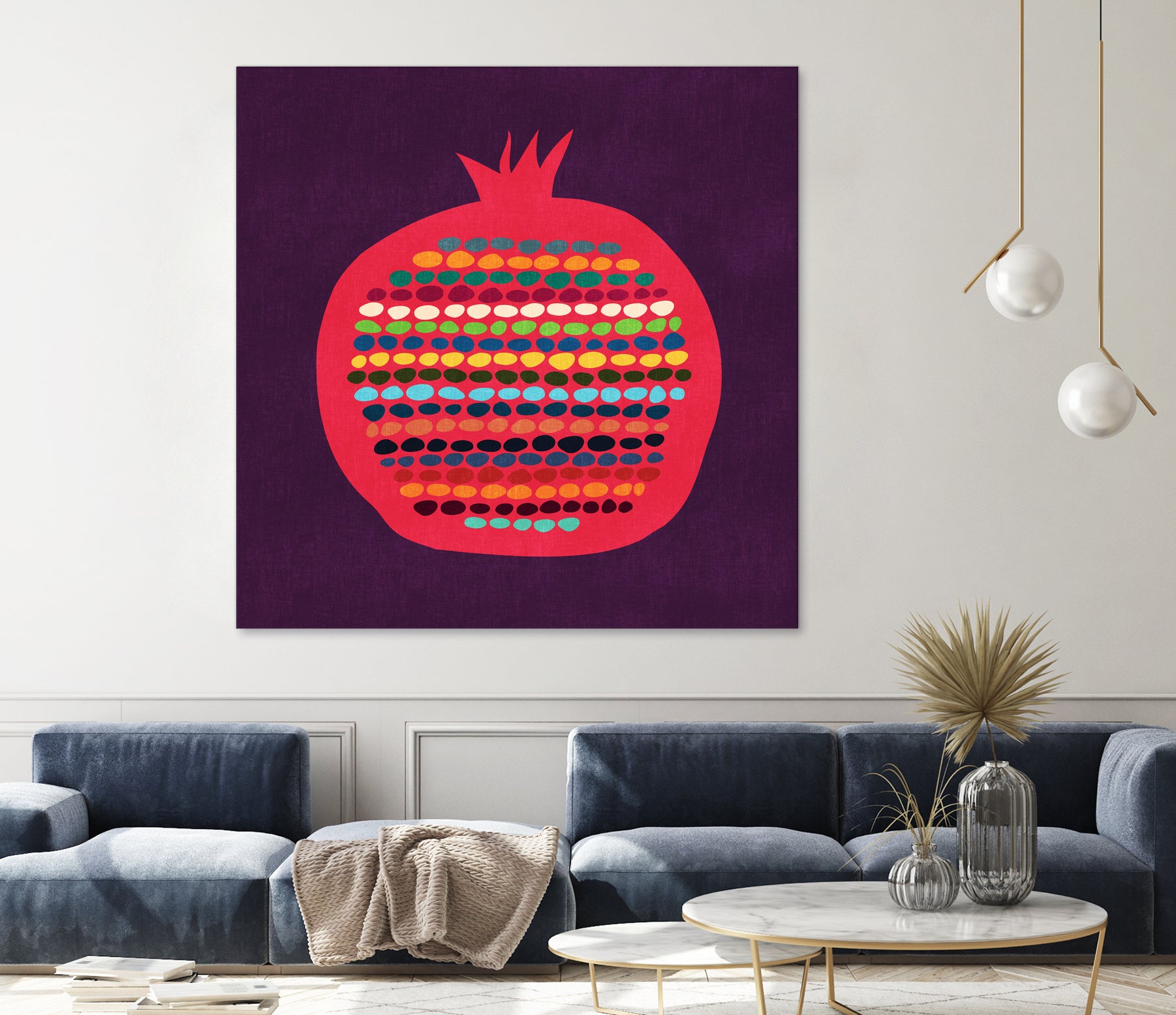 Pomegranate by Budi Satria Kompoi on GIANT ART - vector illustration