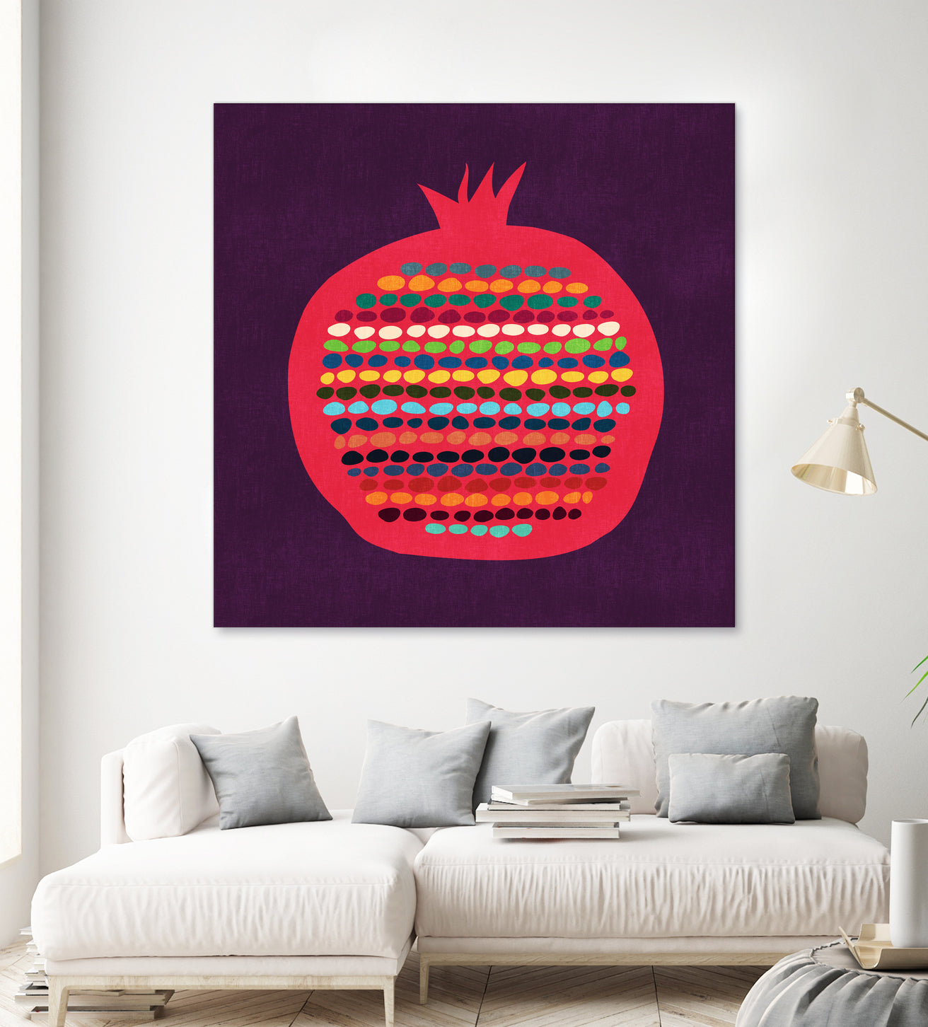 Pomegranate by Budi Satria Kompoi on GIANT ART - vector illustration