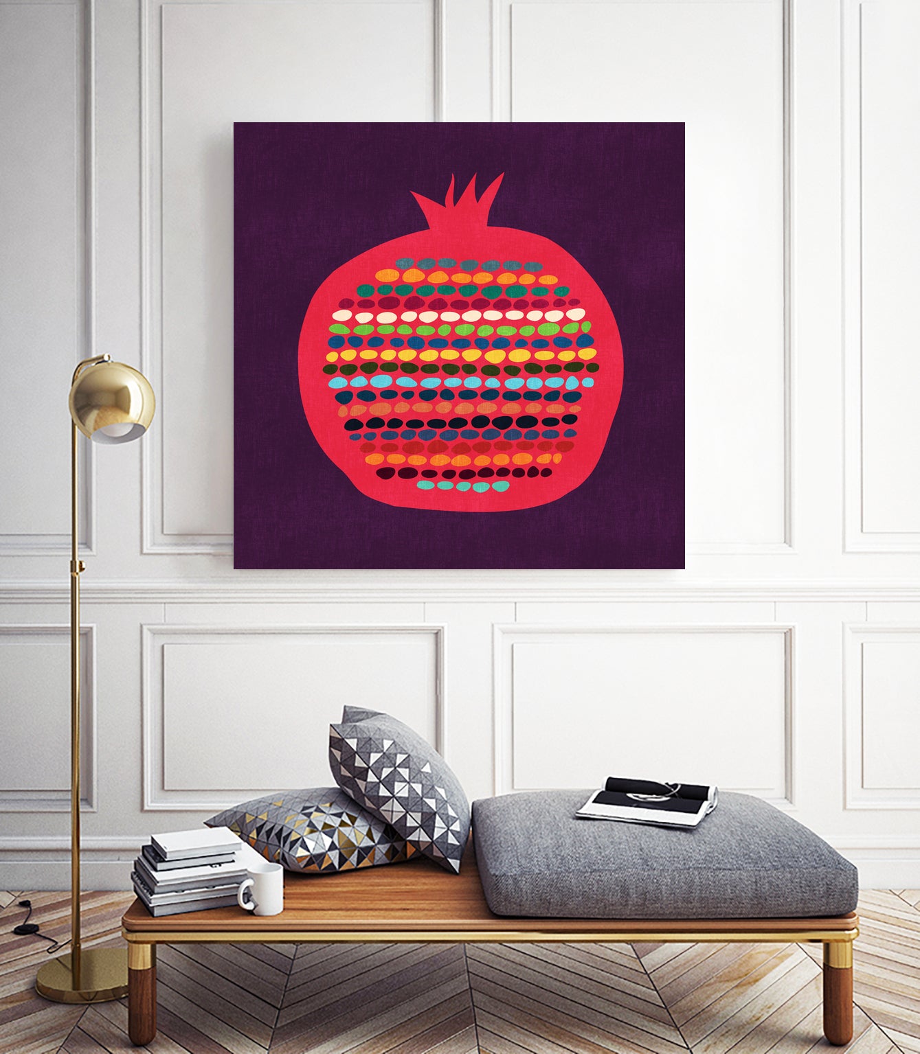 Pomegranate by Budi Satria Kompoi on GIANT ART - vector illustration