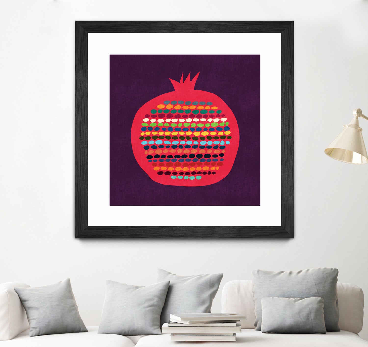 Pomegranate by Budi Satria Kompoi on GIANT ART - vector illustration