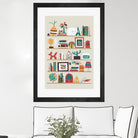 The Shelf by Budi Satria Kompoi on GIANT ART - vector illustration