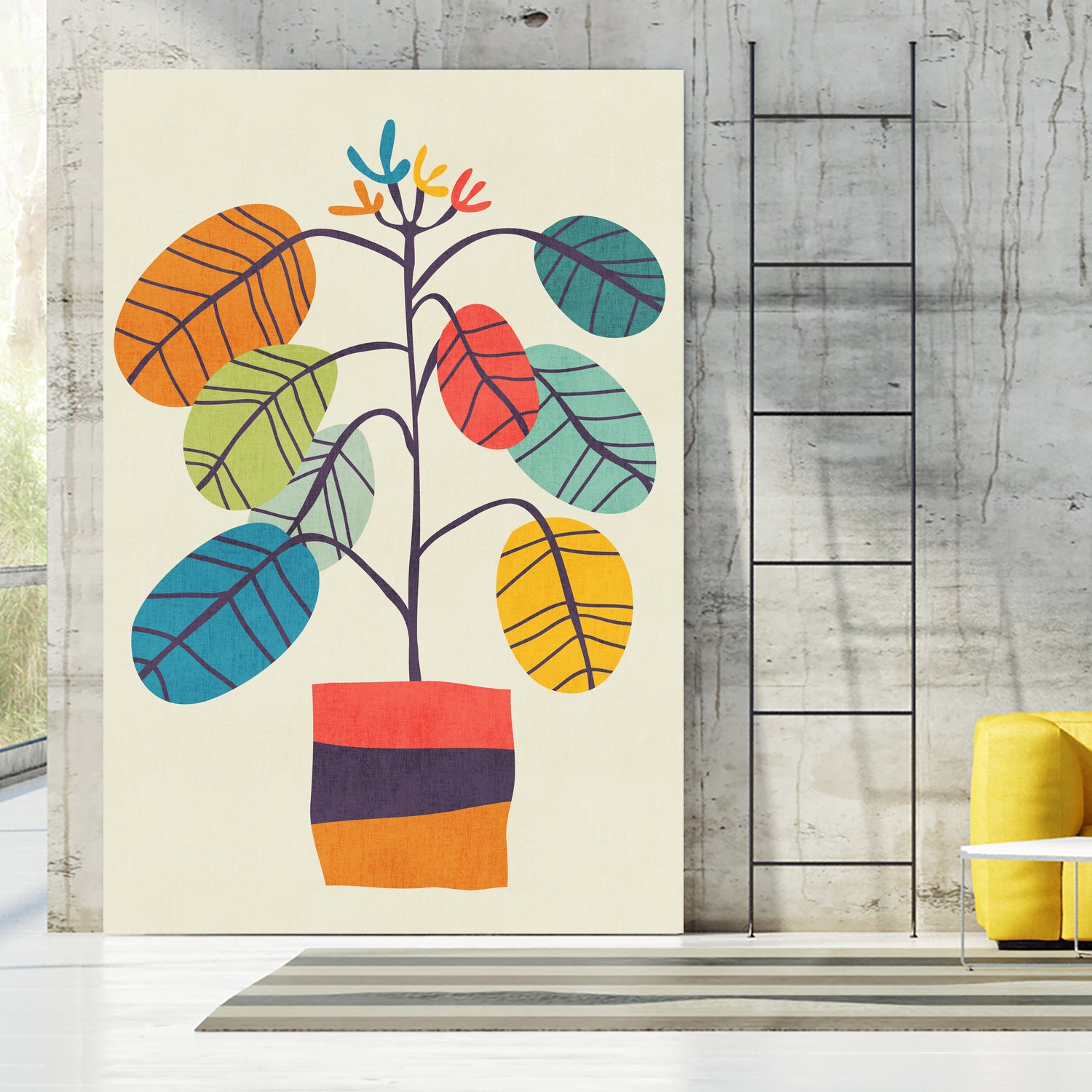 Potted Plant 2 by Budi Satria Kompoi on GIANT ART - digital drawing