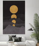 Rise of the Golden Moon by Budi Satria Kompoi on GIANT ART - mixed media