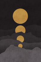 Rise of the Golden Moon by Budi Satria Kompoi on GIANT ART - mixed media