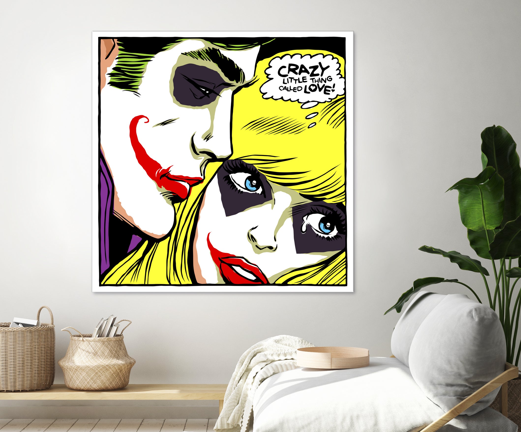 Crazy Little Thing Called Love by Bily Mariano da Luz on GIANT ART - yellow digital drawing