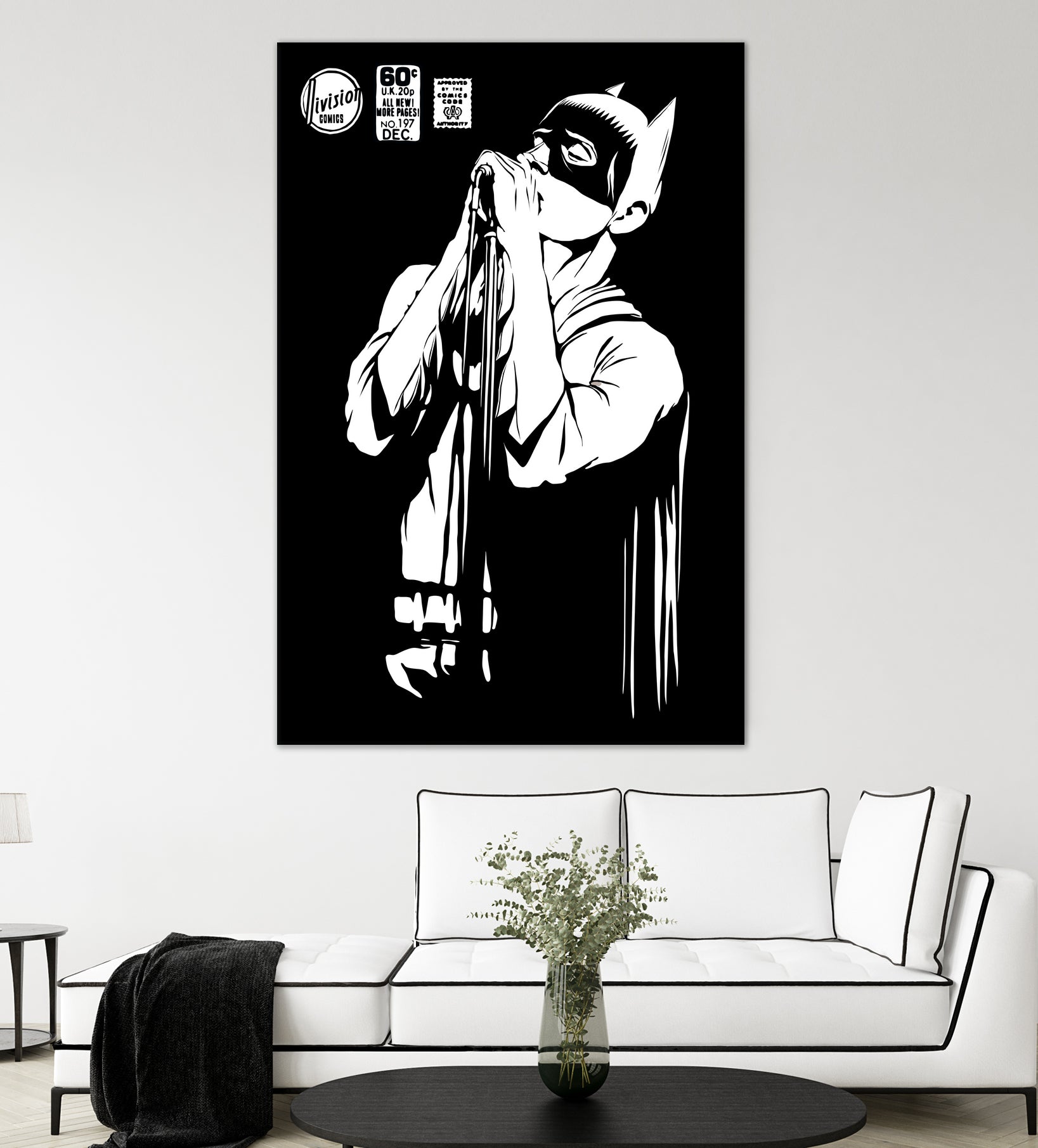 Post-Punk Dark Knight | The Shadowplay B&W Edition by Bily Mariano da Luz on GIANT ART - character design