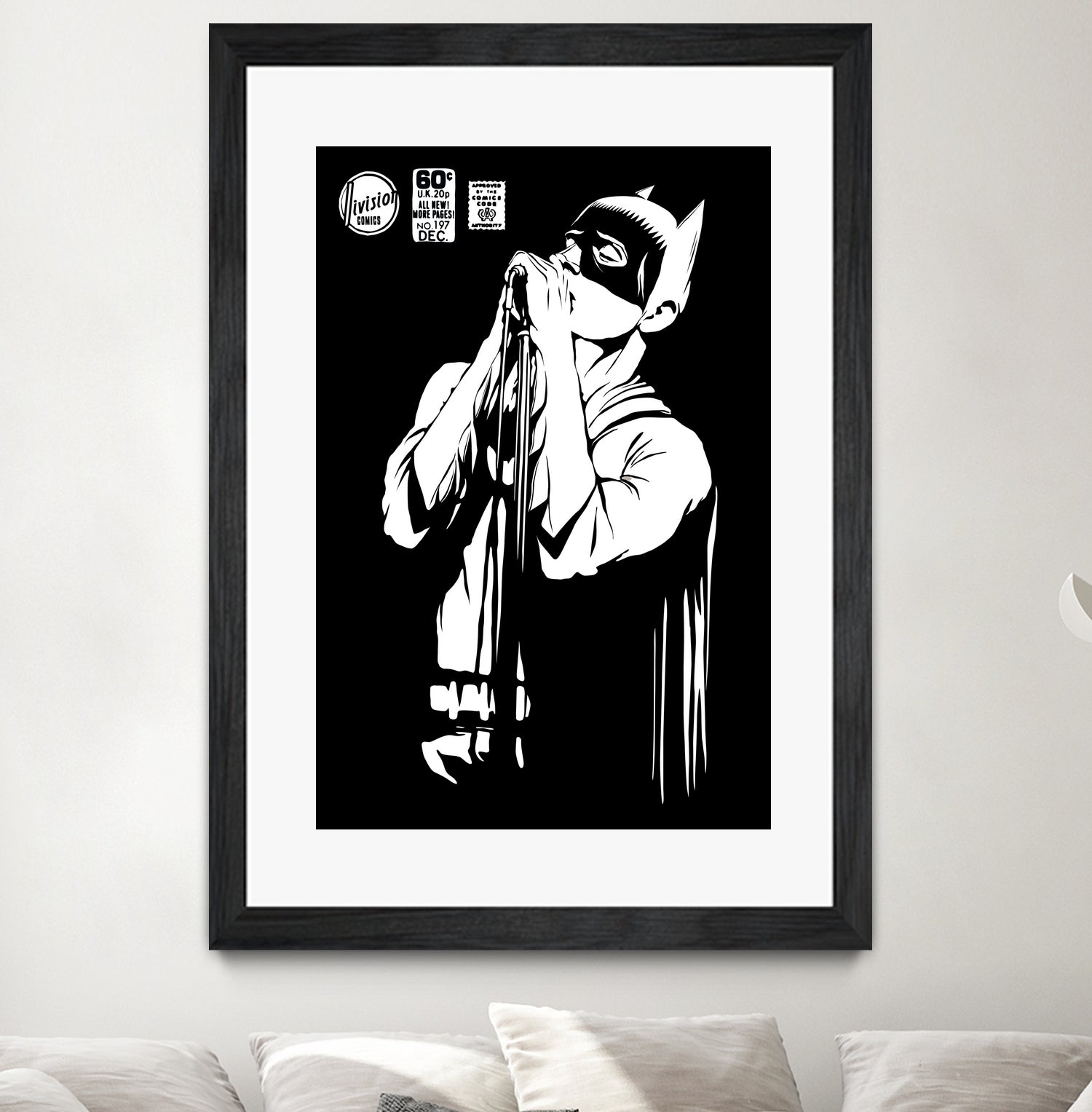 Post-Punk Dark Knight | The Shadowplay B&W Edition by Bily Mariano da Luz on GIANT ART - character design