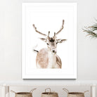 Deer I by Victoria Frost on GIANT ART - white photo manipulation