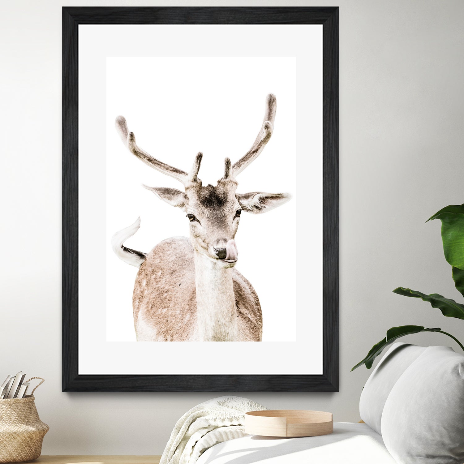 Deer I by Victoria Frost on GIANT ART - white photo manipulation