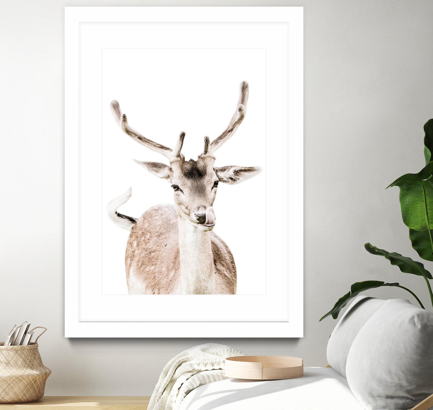 Deer I by Victoria Frost on GIANT ART - white photo manipulation