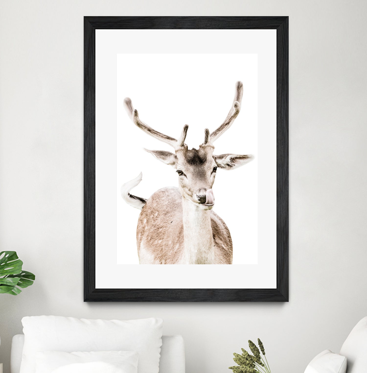 Deer I by Victoria Frost on GIANT ART - white photo manipulation