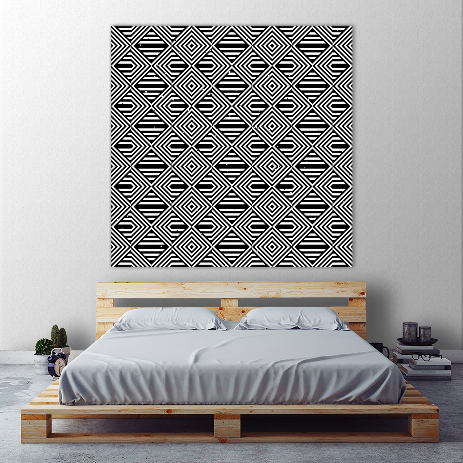 Pattern with striped lines by Divin Creador on GIANT ART - black vector illustration