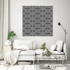 Pattern with striped lines by Divin Creador on GIANT ART - black vector illustration