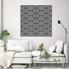 Pattern with striped lines by Divin Creador on GIANT ART - black vector illustration