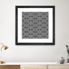 Pattern with striped lines by Divin Creador on GIANT ART - black vector illustration