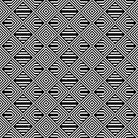 Pattern with striped lines by Divin Creador on GIANT ART - black vector illustration